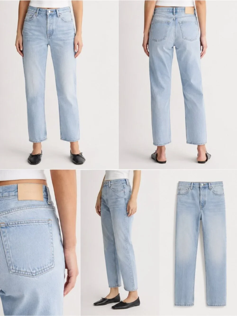 Everlane The ’90s Cheeky Jean – Women’s 26R – Light Wash